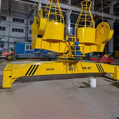 Elektrisk-hydraulisk roterande containerhögtalare