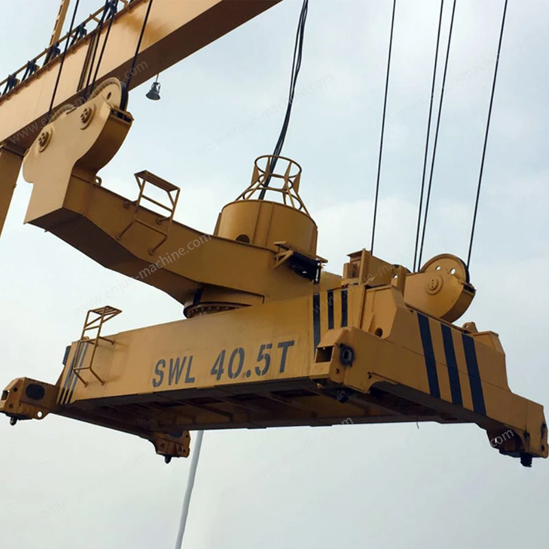 electric-hydraulic rotary container spreader 8 electric-hydraulic rotary container spreader 8